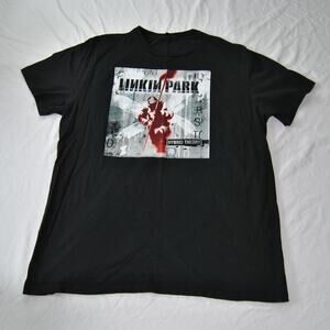 Linkin Park Hybrid Theory Black Short Sleeve Shirt X-Large